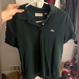 Lacoste Women's Polo Shirt in Deep Green